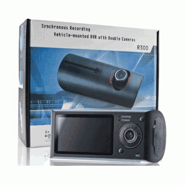 Scan FX R300 Dual Lens 2.7″HD Car DVR Dashcam Front/Rear Blackbox