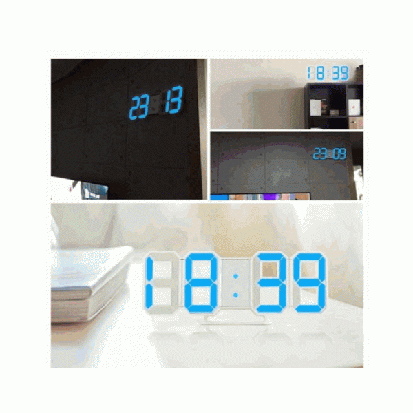 Ψηφιακό Ρολόι & Ξυπνητήρι LED - Mini Fashion Clock - Επιτραπέζιο & Επιτοίχιο DS-6609