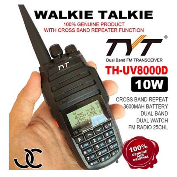 TYT TH-8000D 10W VHF UHF Cross Band Repeater