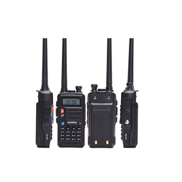 BAOFENG UV-9S 5.8W  Dual Band Two-Way Radio (ΜΑΥΡΟ) - Image 2