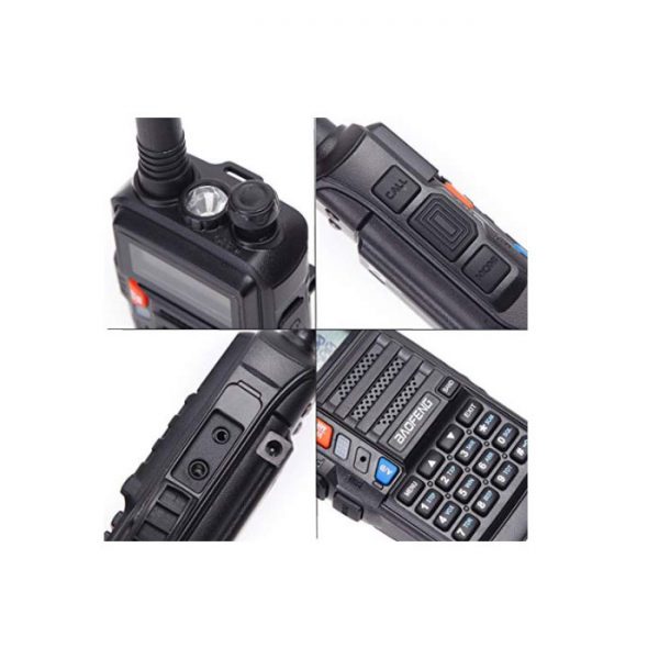 BAOFENG UV-9S 5.8W  Dual Band Two-Way Radio (ΜΑΥΡΟ) - Image 5