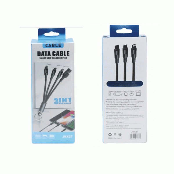 Brand Trading JKX37 Cable Charging 3in1