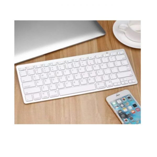 Πληκτρολόγιο Bluetooth Wireless Keyboard Slim Metal - Image 4