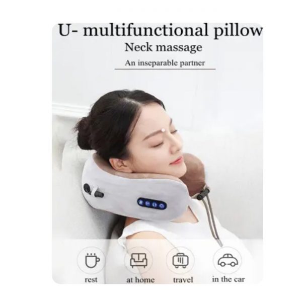 Ηλεκτρικό μαξιλάρι μασάζ λαιμού U-Sahped Massage Pillow RYD-660