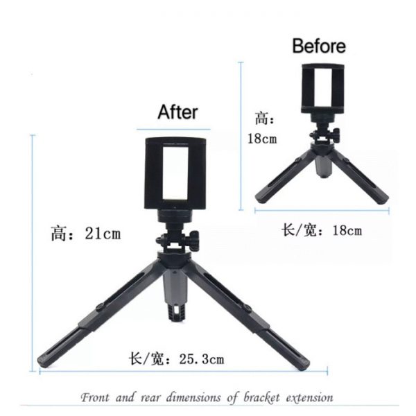 1080° Direction Of Rotaion Table Top Tripod For ipad Phone Camera - Image 3