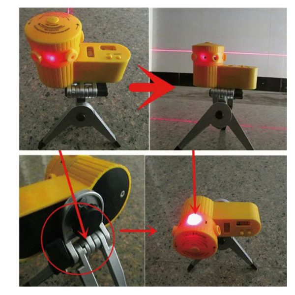 Laser αλφάδι με τρίποδο – Multi-function laser leveler - Image 3