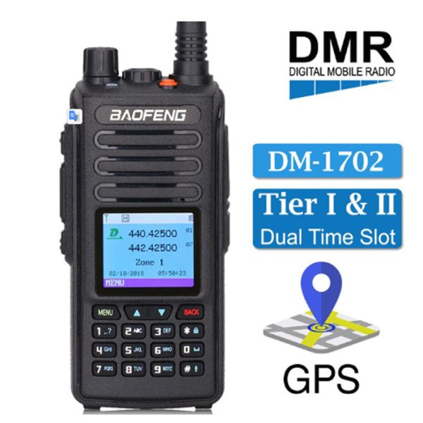 BAOFENG GPS DM-1702 Digital Analog DMR Walkie Talkie - Image 2