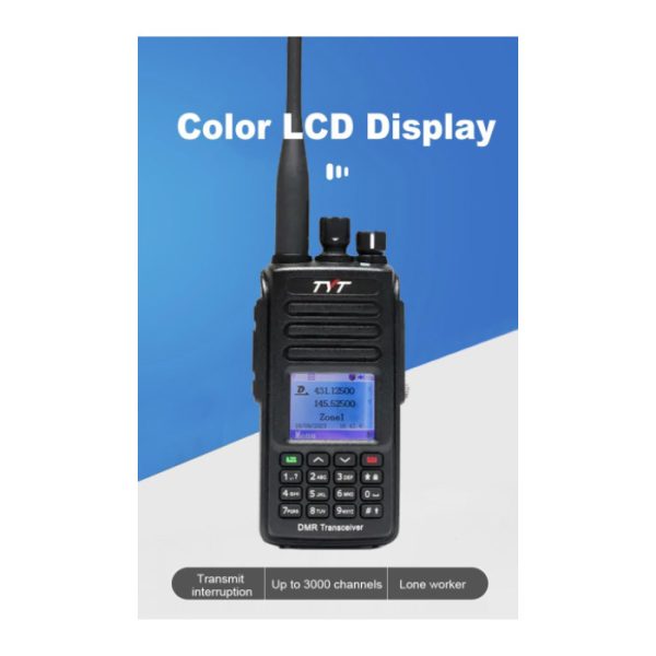 TYT MD-UV390 PLUS 10W GPS DMR VHF/UHF Dual Band  Waterproof IP67 with AES256 Encryption - Image 6