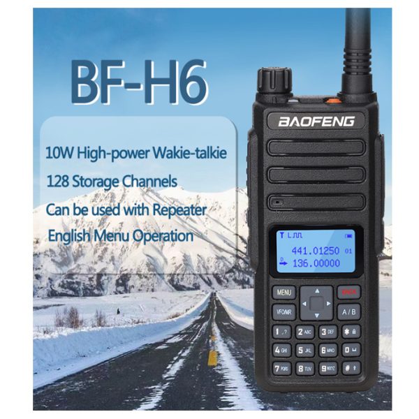 Baofeng BF-H6 Ασύρματος Φορητός Πομποδέκτης VHF – UHF