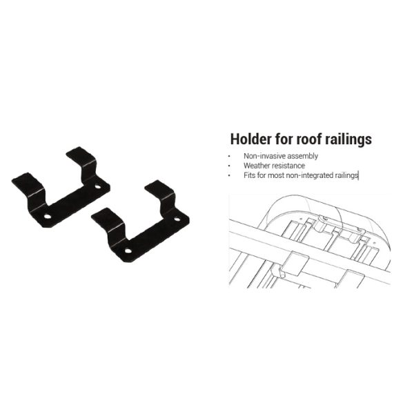 Car railing holders