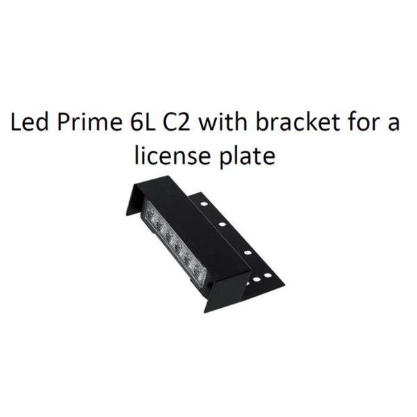 Led Prime 6L C2 with bracket for a license plate - Image 2